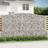vidaXL buet gabionkurv 400x30x220/240 Højbed