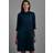 Seidensticker City Satin Collar Dress Long Sleeve - Dark Blue