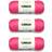 Caron Simply Soft Watermelon Brites Garn 3-pack 170 g