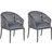 Beliani Set of 2 Modern Garden