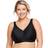 Glamorise Everyday MagicLift Smooth Wire-Free Bra Black