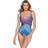 Miraclesuit Maillot de bain 1 Pièce Push-up Armatures Bleu