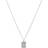 Maanesten Aylin Necklace - Silver/Transpaent/Sapphire