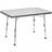 Crespo CR Table AL 247-09G 110x70 D Grey
