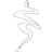 Elli dam halskedja 925 sterlingsilver silver, colore: Weiß, cod. 0109872412_80