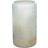 Ivyline Verre Tall Frosted Ribbed Glass Gold H30cm Vase