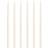 Villa Collection Altri 6 st Cream Stearinljus