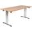 Teknik Office Beech Effect Space Writing Desk