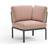 Nardi Komodo Horndel Antracite - Rosa Quarzo Sofa