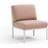 Nardi Komodo Midterste Del White - Rosa Quarzo Sofa