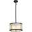 Elstead Lighting Corona Cylindrical 2 Pendant Lamp