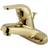 Kingston Brass KB542B Single-Handle 4 in Centerset Bathroom Faucet Polished Brass