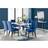 Furniturebox Kylo White High Gloss Dining Set
