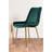 Furniturebox 2x Pesaro Velvet Leg Luxury Kitchen Chair 2pcs