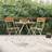 vidaXL Folding Bistro Garden Dining Chair