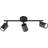 FISCHER & HONSEL Vano LED-loftspot, sort, 3 Spotlight