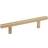 Amerock Bar Pulls 3-3/4 in 96 mm Center-to-Center Golden Champagne Cabinet Pull 10 Pack