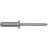 Gesipa Gesipa 1433487 Blind rivet Steel Aluminium 500 pcs 500pcs
