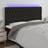 vidaXL LED-lys stof Sengegavl 200cm
