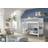 Vipack European Single 90 x 200 cm Standard Bunk Bed