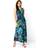 Roman Tropical Print Maxi Dress