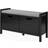 SoBuy Hallway Shoe Black/Grey Storage Bench 91x50cm