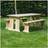 Rutland County Garden Furniture Tinwell 6ft Picnic