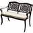 Mercer Ballygowan Stacking H'Bronze/Cream Garden Bench