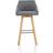 Carmen Grey Leg High Seating Stool