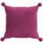 Helena Springfield Pom Pom Cushion Complete Decoration Pillows Pink (45x45cm)