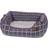 Petface Check Square Pet Bed Large