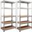 Monzana Heavy Duty Reolsystem 90x180cm 2stk