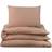 Ng Baby Påslakanset Spjälsäng Muslin Brown