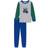 Schiesser Jungen Kinder Langer Schlafanzug-Organic Cotton Pyjamaset, Grau-meliert