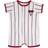 MLB Infant White Arizona Diamondbacks Pinstripe Power Hitter Romper, Infant Boy's, Months