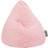 Sitting Point Fluffy Hearts XL Rose Sittsäck 220L