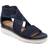 Easy Spirit Women's Wander Flat Sandal - Black