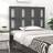 vidaXL grey, 105.5 Pine Bed Headboard