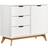 Deuba Borneo 3 Drawer Sideboard