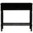 Premier Housewares Heritage Black Console Table 33x91cm