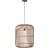 Brilliant Woodrow Light Brown Pendant Lamp 45cm