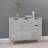 vidaXL Cliffo 90 cm Wide Concrete Grey Sideboard