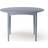 Brdr. Krüger Jari Dining Table Ash Blue Lacquered 75 x 120 cm Matbord