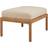 Ethnicraft Pouf D'extérieur Jack Beige Tissu Polypropylène