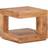 vidaXL 45x45x40 massivt Sofabord