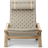 Carl Hansen & Søn FK10 Plico Oiled Oak Loungestol 93.5cm