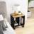vidaXL 40x31x46 massivt mangotræ Småbord