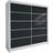 Mirjan24 Wallinford Vit/Svart Garderob