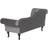 Beliani Lattes Schäslong Soffa 3-sits