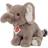 Hermann Teddy Siddende Elefant 25 cm